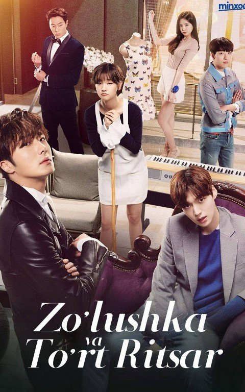 Zolushka va to'rt Ritsar Drama Uzbek tilida 1-2-3-4-5-6-7-8-9-10-11-12-15 Qism Koreya seriali Barcha qismlar 2025 HD skachat